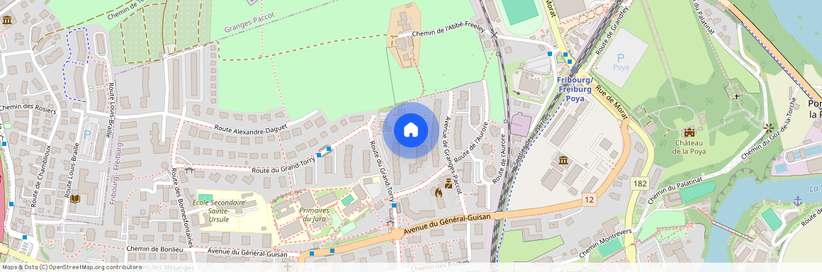 Avenue Jean-Bourgknecht 16, 1700, Fribourg