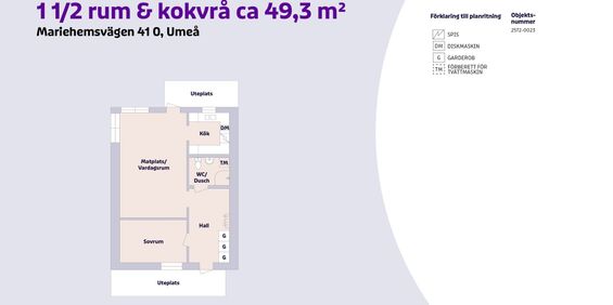 Mariehemsvägen 41 O, Umeå - Foto 3