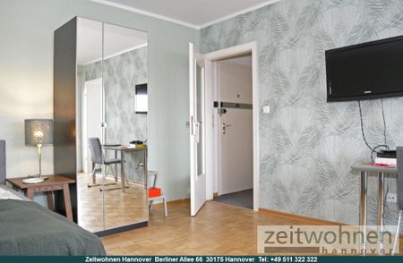 Laatzen, schöne Möblierung, 1 Zimmer Wohnung mit Balkon, 15 Min. zum Hbf. - Photo 5