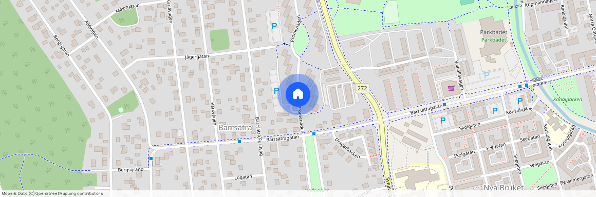 Promenaden, Sandviken