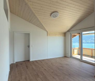 Moderne 4-Zimmer-Wohnung mit Seeblick in Aeschlen ob Gunten - Photo 2