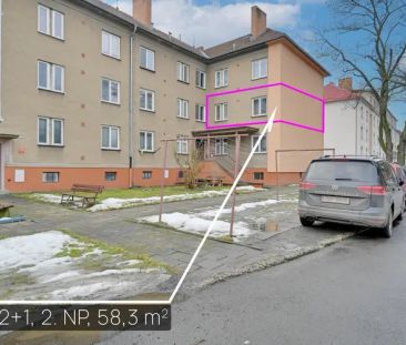 Pronájem studentského, prostorného bytu 2+1 s neprůchozími pokoji n... - Photo 2
