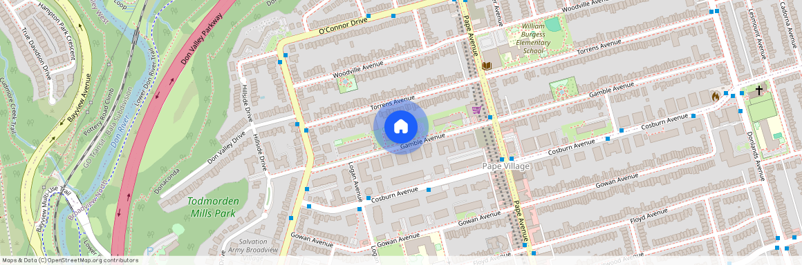 72 Gamble Ave, Toronto, Toronto, Toronto, M4K 3W2