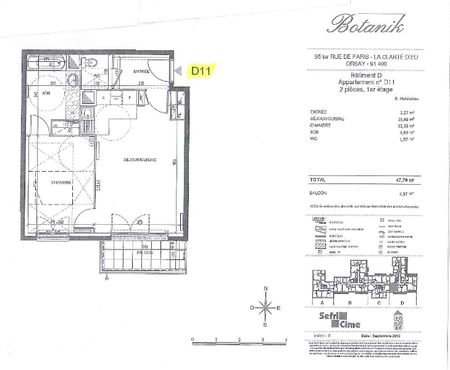 Location Appartement 2 pièces 47m² - Photo 5
