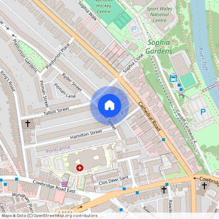 Ryder Street, Pontcanna, CF11