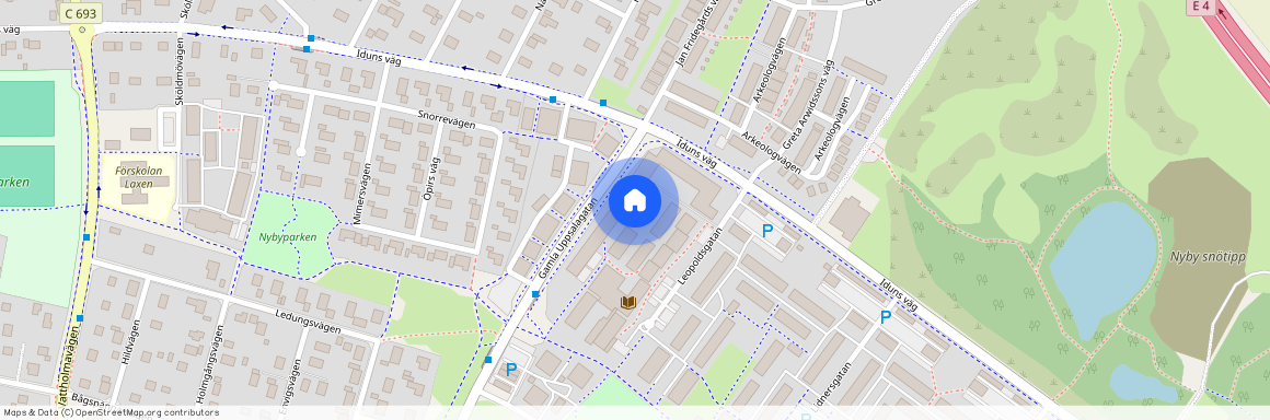 Uppsala, Gamla Uppsalagatan, 119, 75441