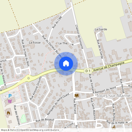 51150, Tours Sur Marne