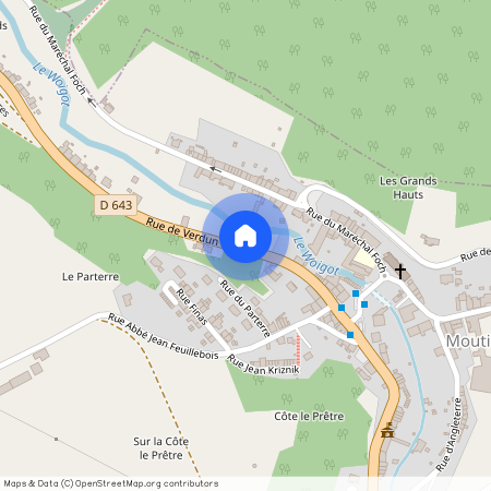 13 rue de Verdun, 54660, Moutiers