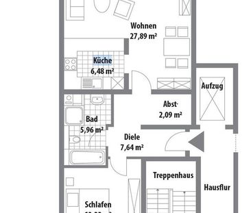 2 Zimmer Erdgeschosswohnung Wohnung Solingen Wald Schule KiTa - Photo 1