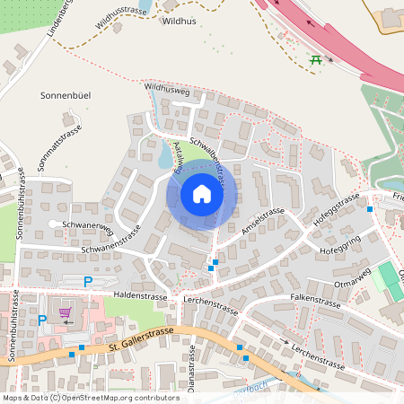 Schwalbenstrasse 13, 9200 Gossau SG, Schweiz