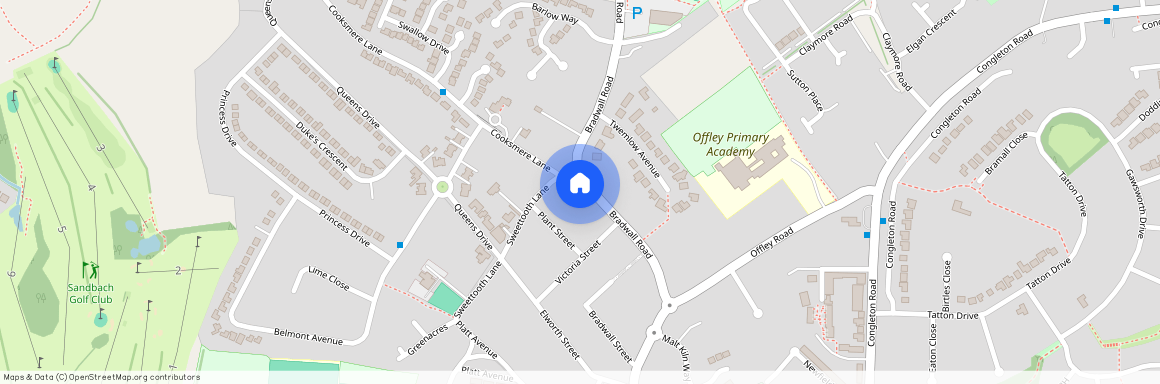 Bradwall Road, Sandbach