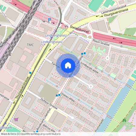 8152, Glattpark (Opfikon), Thurgauerstrasse, 150