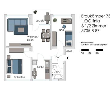 3,5 Raum in Beckhausen - Foto 3