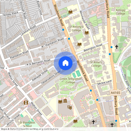 Oxford, Observatory Street, OX2 6HU, Oxfordshire