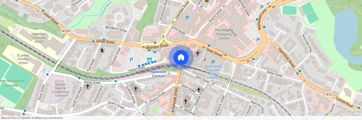 Quarry Street, Hamilton, South Lanarkshire, ML3