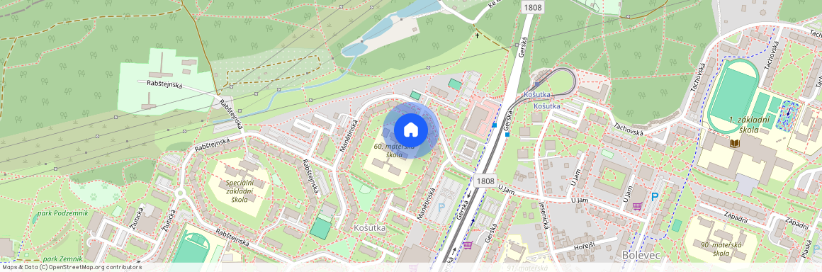 Manětínská, Plzeň - Bolevec