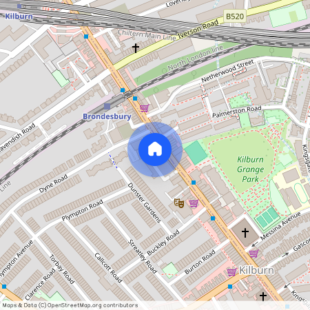 Kilburn High Road, Kilburn, London, NW6