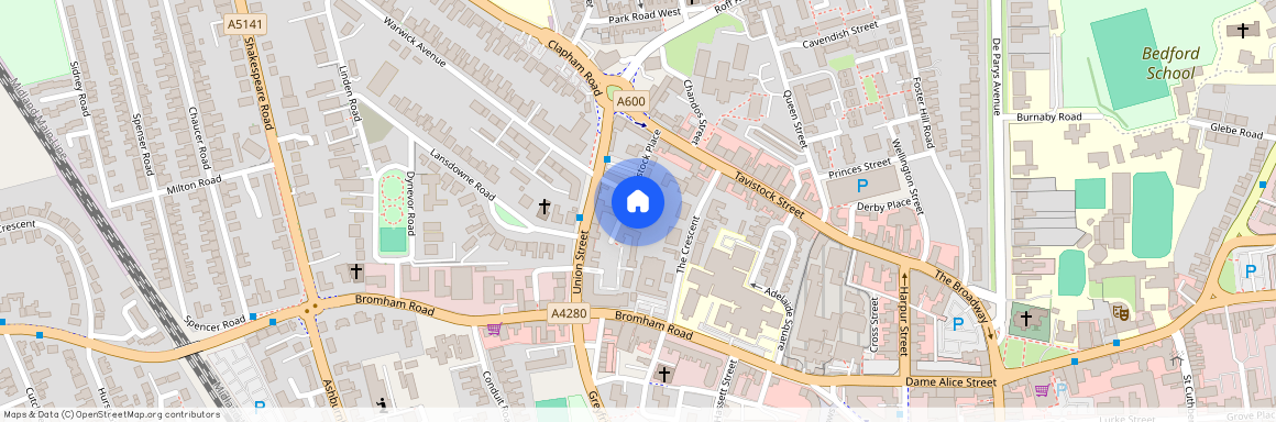 Tavistock Place, Bedford MK40