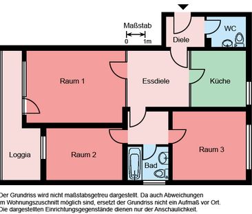 3-Zimmer-Wohnung in Menden Hüingsen - Foto 4