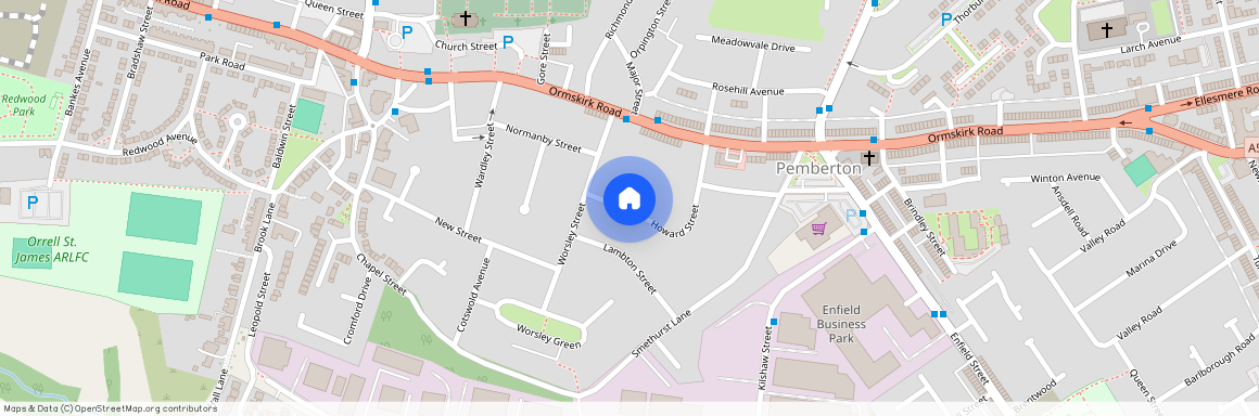 Howard Street Wigan, Look__Title