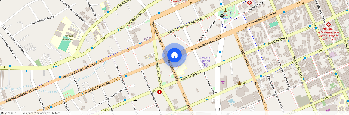 Avenida Silva Jardim, 3229, Água Verde, Curitiba - PR, 80440-220, Brazil