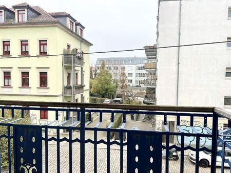 ++Große 3 Raumwohnung mit 3 Balkonen in der Dresdner Neustadt zu mieten!++ - Foto 3