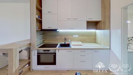 DELTA - Krásny, zariadený 1-izbový byt s balkónom, parkovanie, novostavba – Fotografia 5