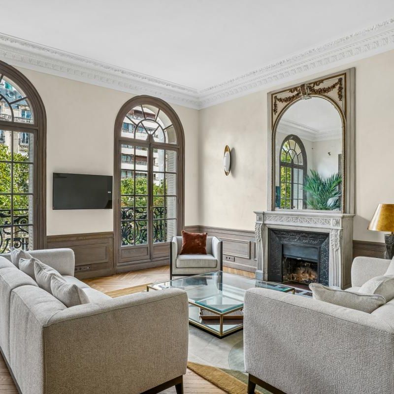 Location Appartement 5 pièces Meublé 158m² PARIS 16ème - Photo 1