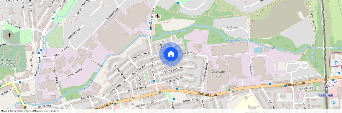 Green Street, Middleton, Manchester, Greater Manchester, M24