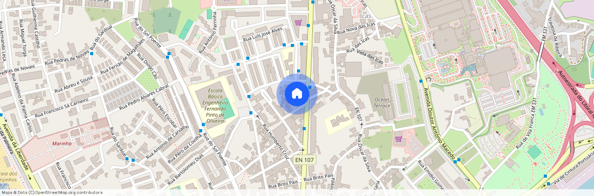 Praça de António Nogueira da Silva, Leça da Palmeira, Porto 4450-236