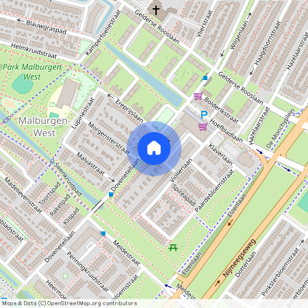 Malburgen-West, 6841 CZ, Sleutelbloemstraat, Arnhem