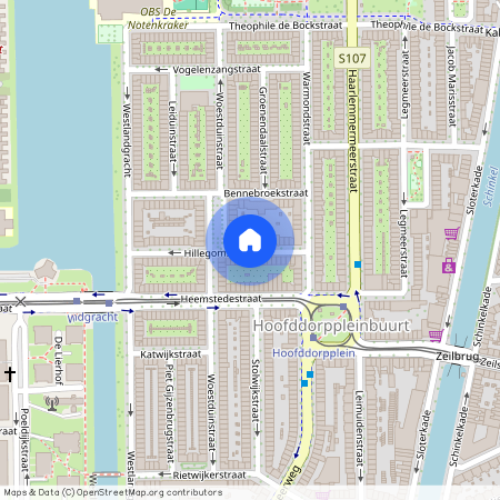 Hoofddorppleinbuurt, 1058 LS, Hillegomstraat, Amsterdam