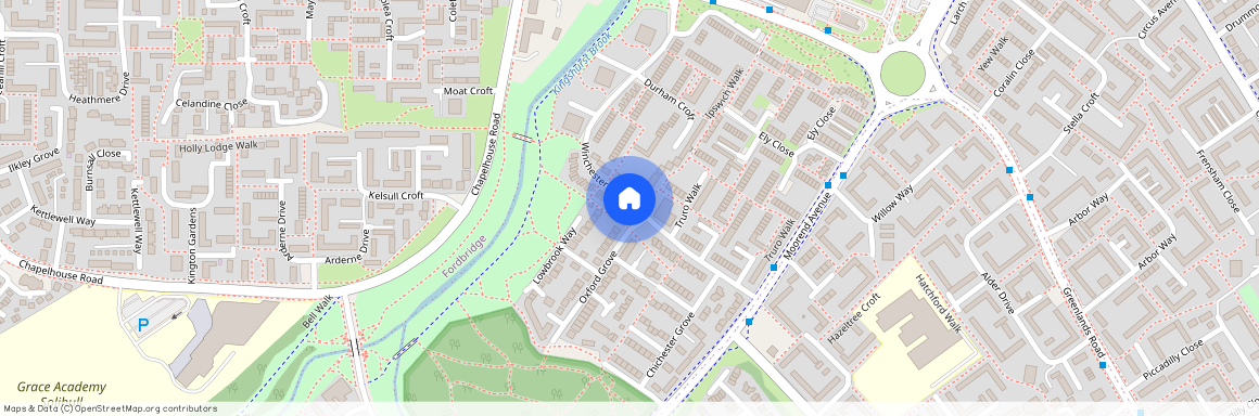 Winchester Drive, Chelmsley Wood B37, Birmingham