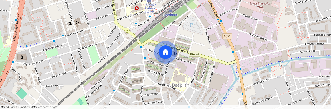 Exeter Street, Deeplish, OL11