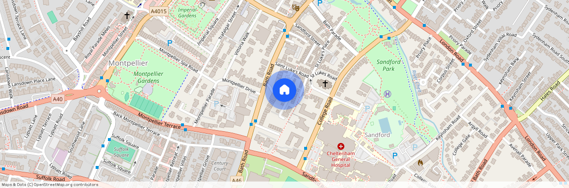 Central Cheltenham GL53 7RB