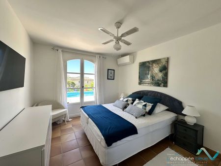 Villa climatisée avec piscine privée pour 8 personnes à La Londe-Les-Maures - Photo 3