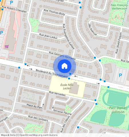 ** Boulevard du Tricentenaire, Rivière-des-Prairies-Pointe-aux-Trembles, Rivière-des-Prairies-Pointe-aux-Trembles, Ile de Montréal, H1B 3B1