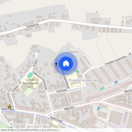 ul. Łożyńskiego, Chełmno, chełmiński, kujawsko-pomorskie