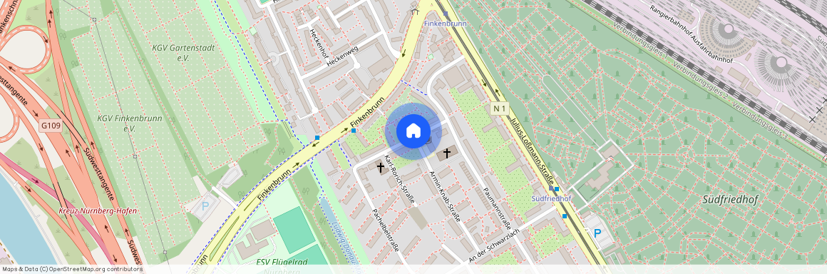 Pachelbelstr. 75, 90469 Nürnberg OT Gartenstadt