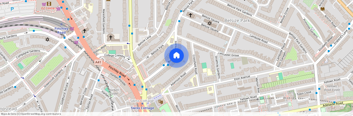 Buckland Crescent, Belsize Park, London, NW3
