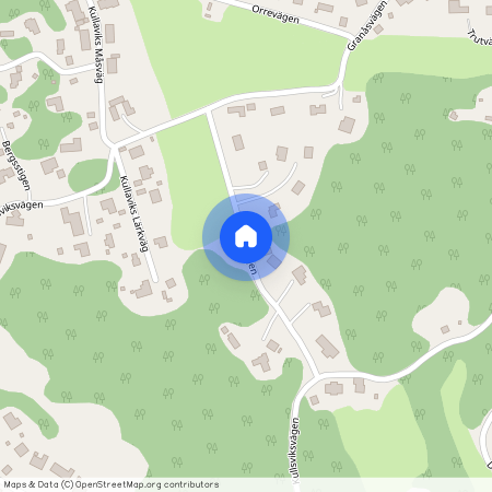 Källevägen, Kullavik