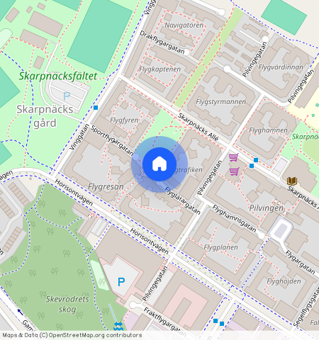 Flyglärargatan **, Skarpnäcks Gård