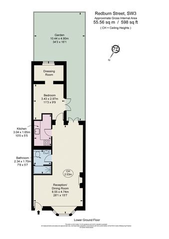 Redburn Street, London, SW3 flat to rent - Photo 2