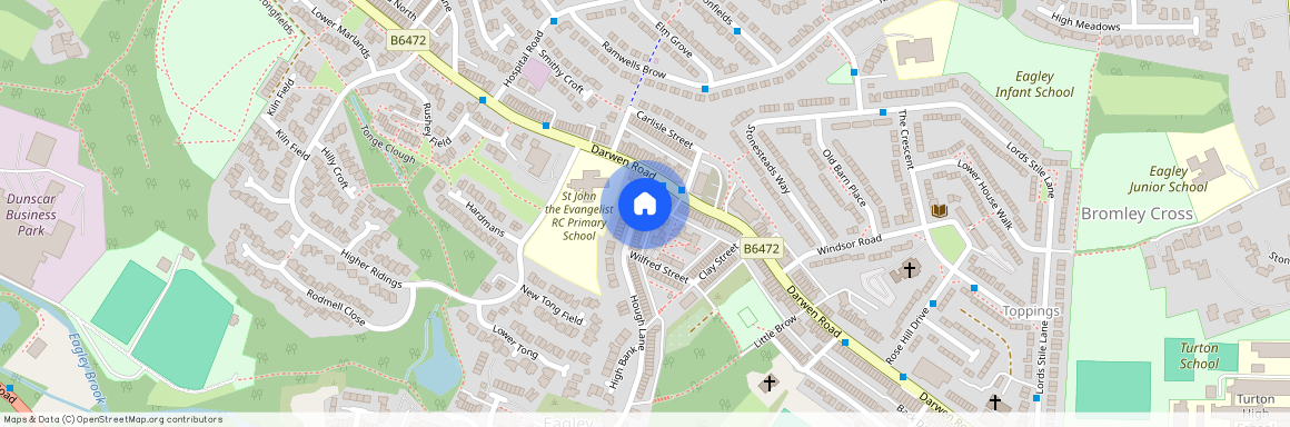 Hough Lane, Bromley Cross, Bolton, Greater Manchester, BL7