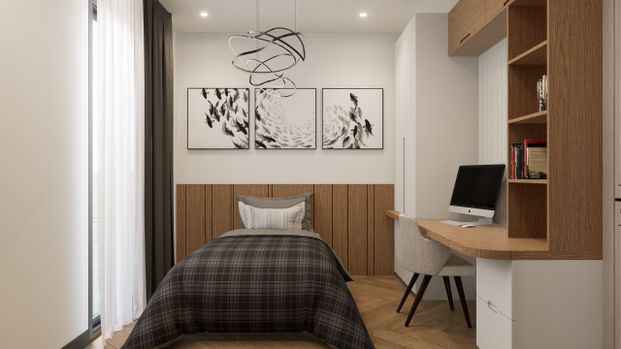 2.5pces neuf au rez, cuisine avec îlot, terrasse et grand jardin - Photo 1