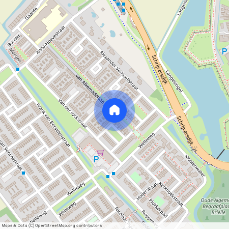 Rugge, 3232 XH, van Alkemadelaan, Brielle