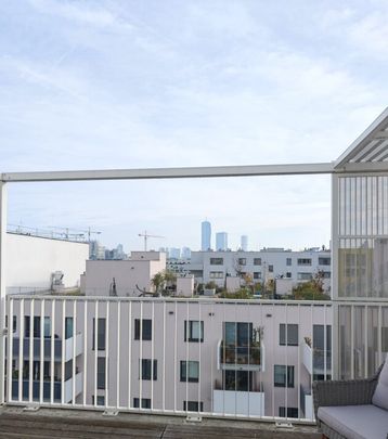 Hochwertiger Erstbezug (nahezu) mit Balkon und Fernblick, letzter Liftstock, Bruno-Marek-Allee, möbliert oder unmöbliert - Photo 1