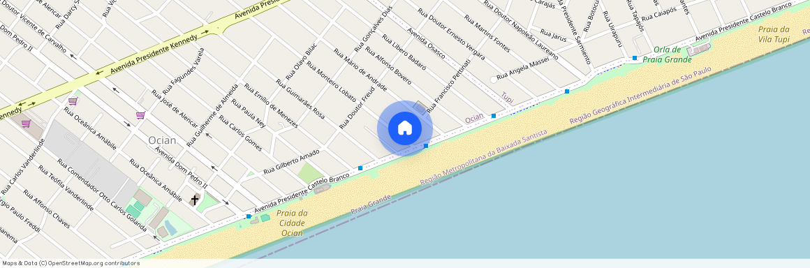 Rua Monteiro Lobato, 56, Praia Grande, Praia Grande - SP, 11704-150, Brazil