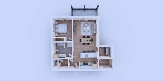3 1/2 À LOUER - SAINT-ROCH-DE-L'ACHIGAN - APPARTEMENT À LOUER - Photo 2
