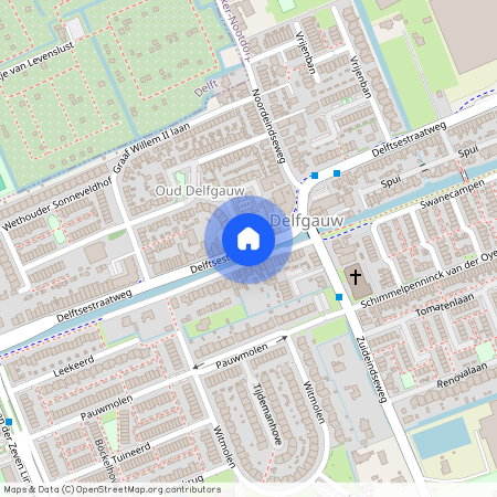 Oud-Delfgauw, 2645 AC, Delftsestraatweg, Delfgauw